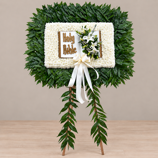 Holy Bible Tribute – MERCY'S FLOWERS, Miami FL