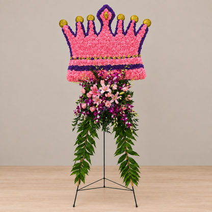 Crowned in Love – MERCY'S FLOWERS, Miami FL