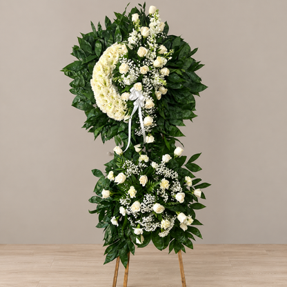Crescent of Peace – MERCY'S FLOWERS, Miami FL