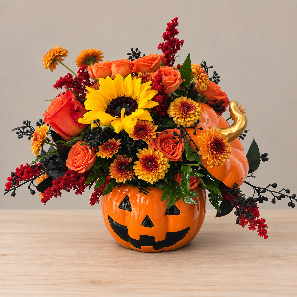 Sunny Pumpkin Patch – MERCY'S FLOWERS, Miami FL