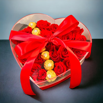 From the Bottom of my Heart with Chocolate – MERCY'S FLOWERS, Miami FL