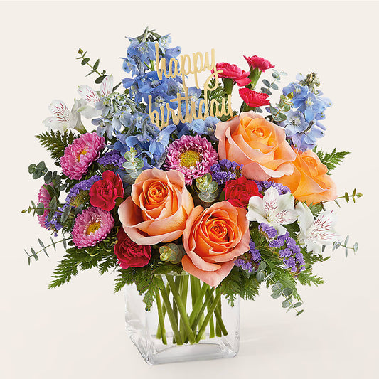 Birthday Bash Bouquet – MERCY'S FLOWERS, Miami FL