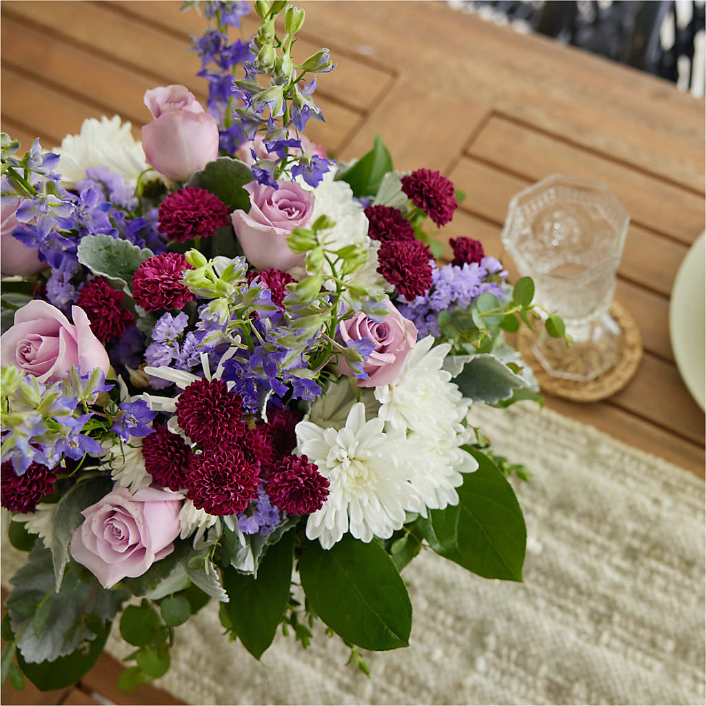Violet Frost Bouquet – MERCY'S FLOWERS, Miami FL
