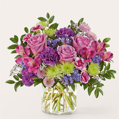 Glass Half Full Bouquet – MERCY'S FLOWERS, Miami FL
