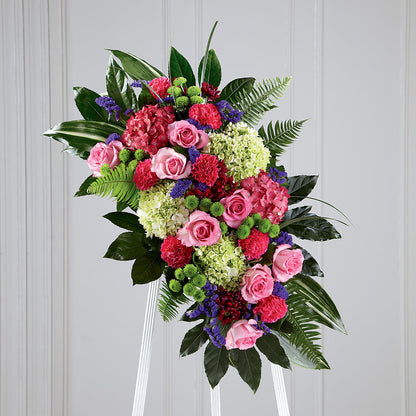 Refreshing Mix Standing Spray – MERCY'S FLOWERS, Miami FL