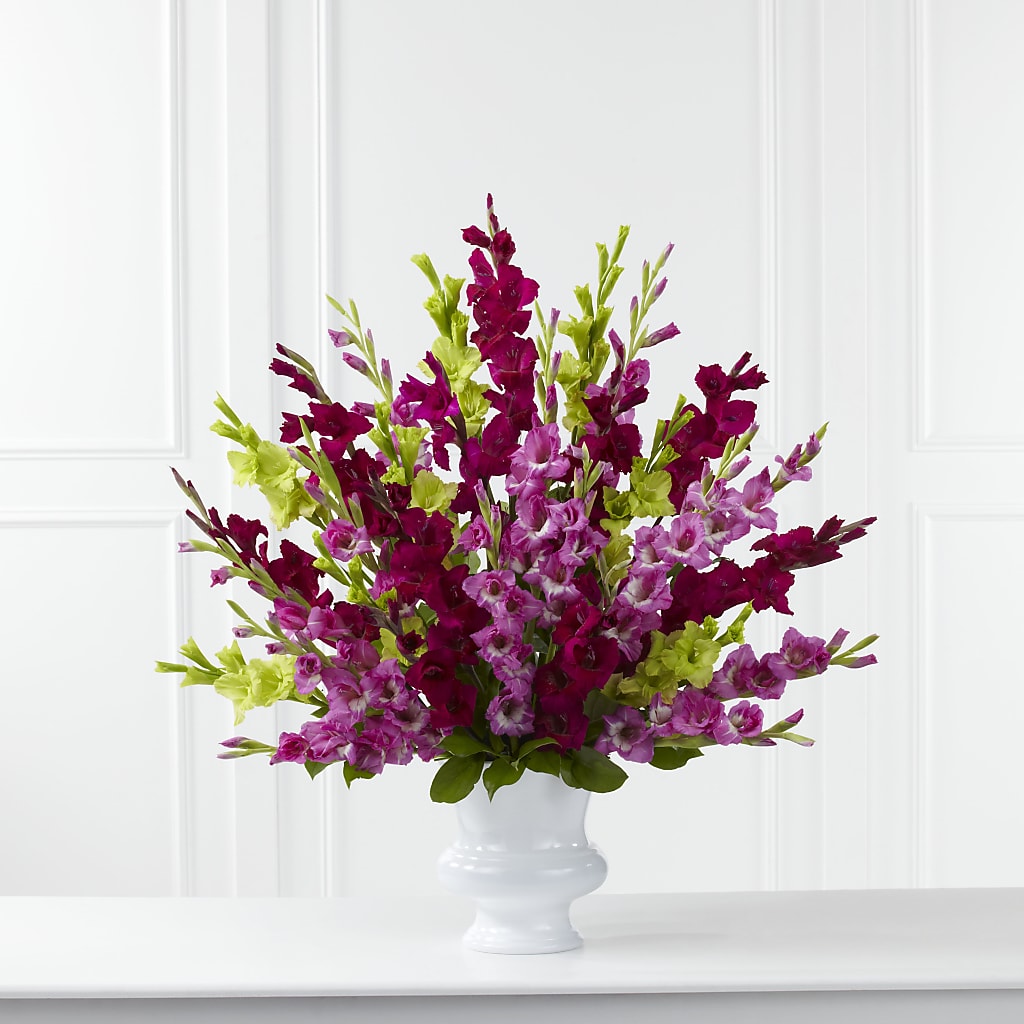 Solemn Offering Arrangement – MERCY'S FLOWERS, Miami FL