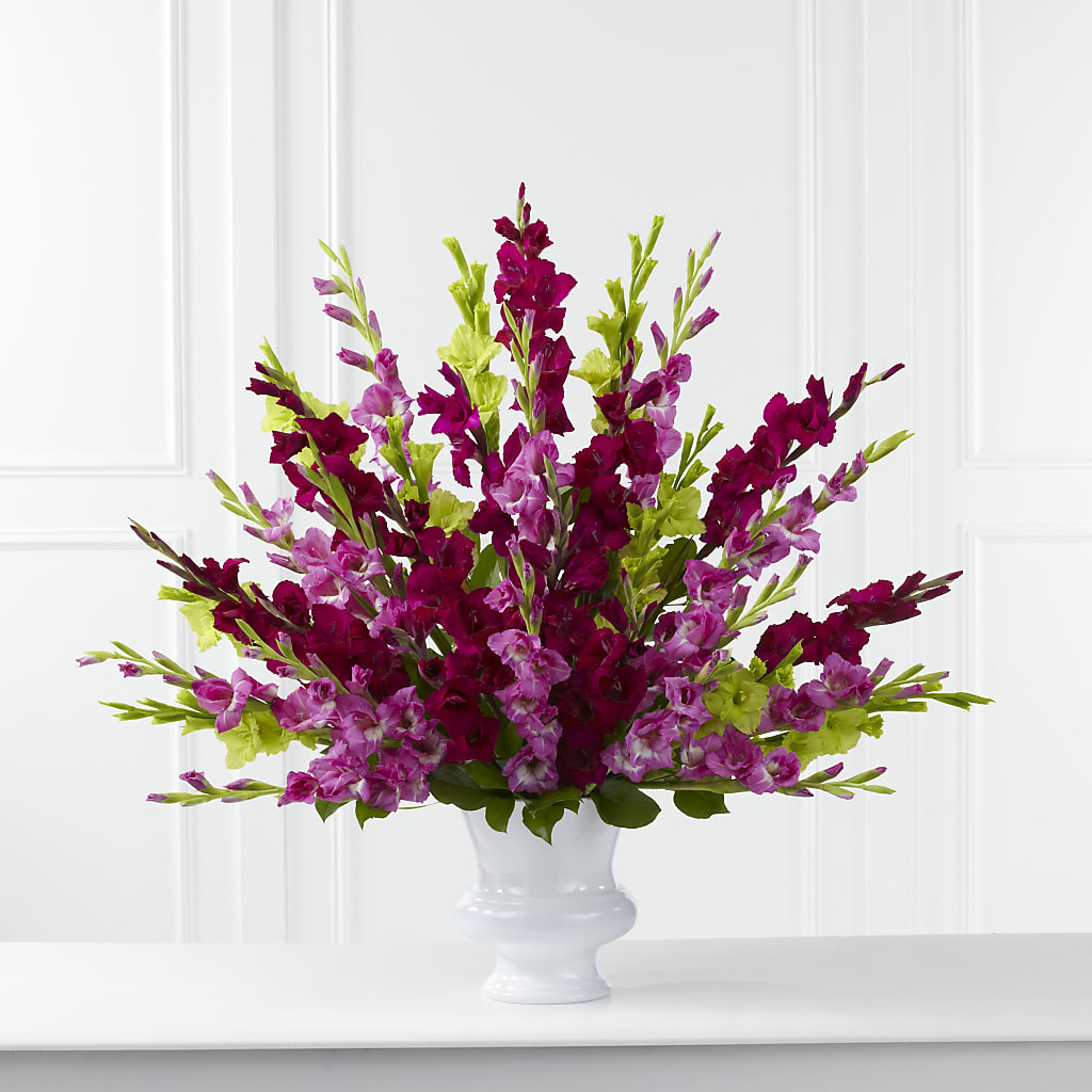 Solemn Offering Arrangement – MERCY'S FLOWERS, Miami FL