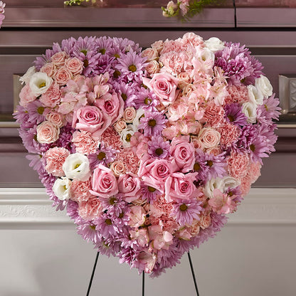 Heaven's Light Heart – MERCY'S FLOWERS, Miami FL