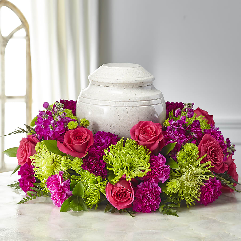 Hopeful Blessings Cremation Adornment – MERCY'S FLOWERS, Miami FL