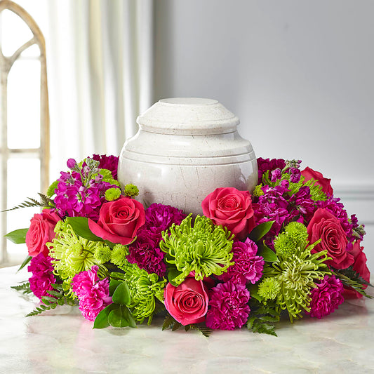 Hopeful Blessings Cremation Adornment – MERCY'S FLOWERS, Miami FL