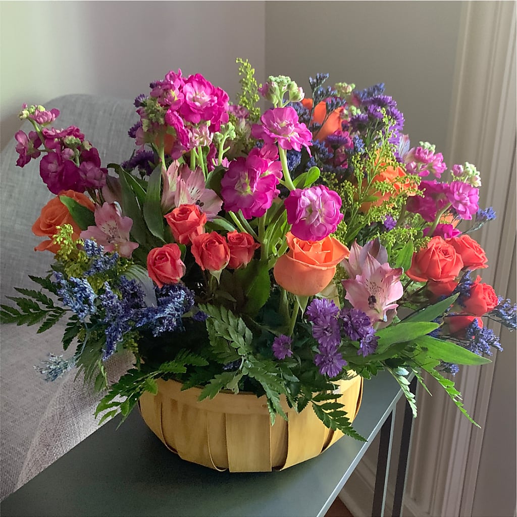Garden of Life Basket – MERCY'S FLOWERS, Miami FL