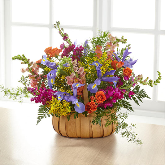Garden of Life Basket – MERCY'S FLOWERS, Miami FL