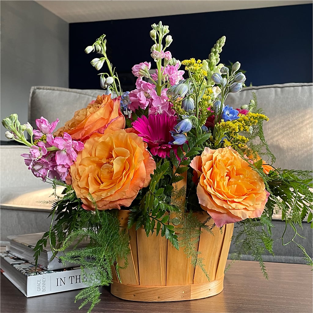 Garden of Life Basket – MERCY'S FLOWERS, Miami FL