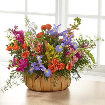 Garden of Life Basket – MERCY'S FLOWERS, Miami FL