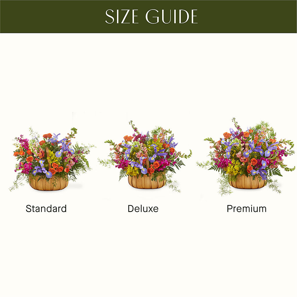 Garden of Life Basket – MERCY'S FLOWERS, Miami FL