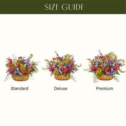 Garden of Life Basket – MERCY'S FLOWERS, Miami FL