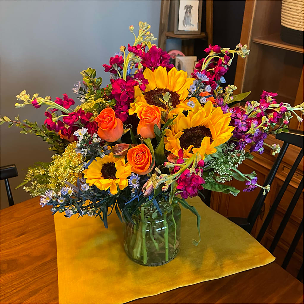 Rays of Life Bouquet – MERCY'S FLOWERS, Miami FL