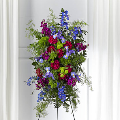 Heavenly Skies Standing Spray – MERCY'S FLOWERS, Miami FL