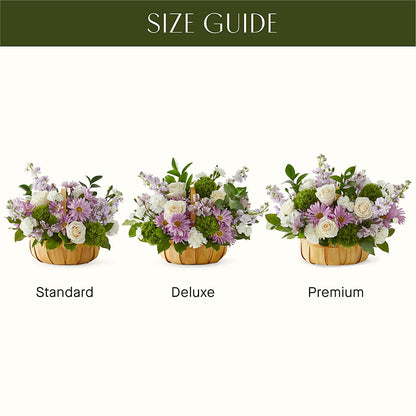 Peace & Love Basket – MERCY'S FLOWERS, Miami FL