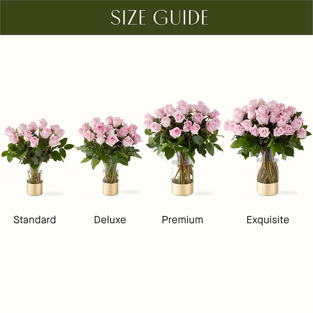 Picture Perfect Pink Rose Bouquet – MERCY'S FLOWERS, Miami FL