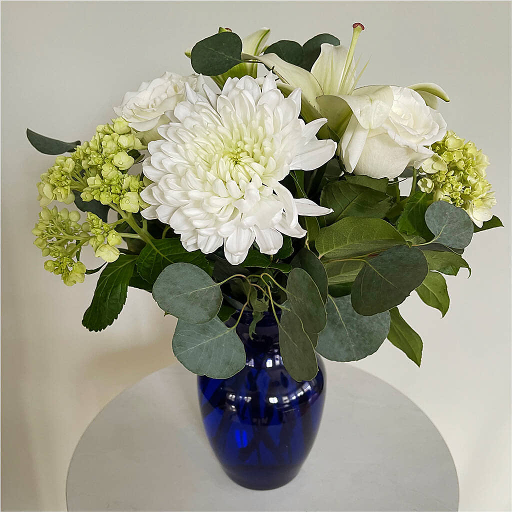 Snowy Dreams Bouquet – MERCY'S FLOWERS, Miami FL