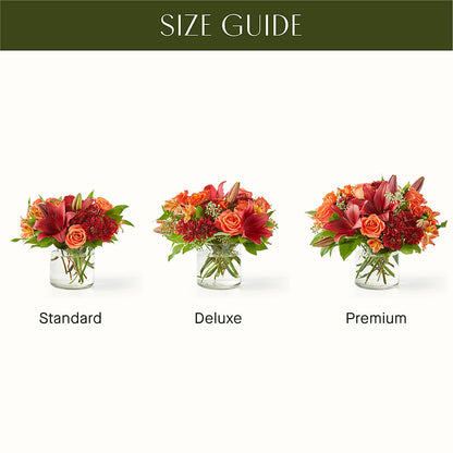 Crimson Leaves Bouquet – MERCY'S FLOWERS, Miami FL