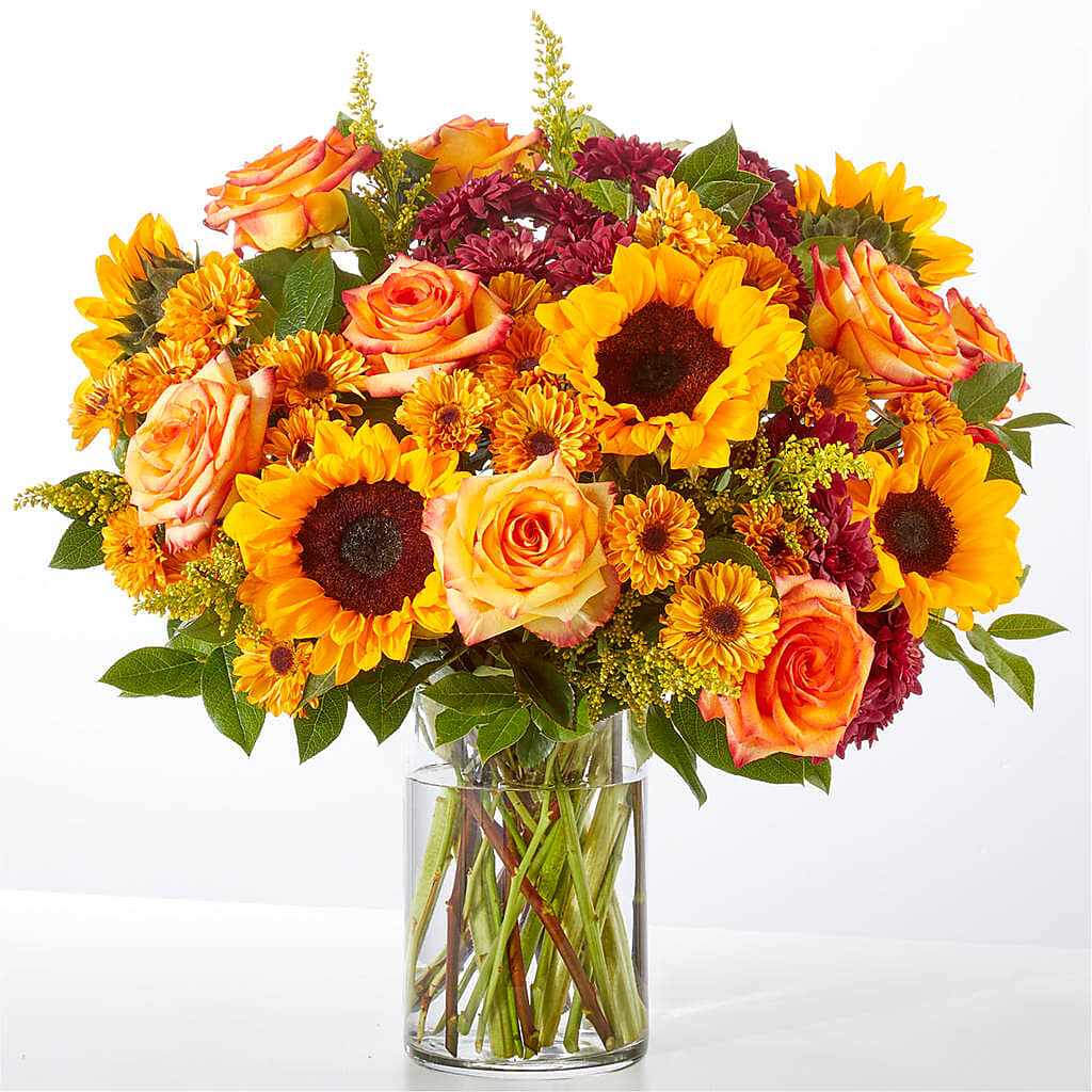 Flannel Scarf Bouquet – MERCY'S FLOWERS, Miami FL