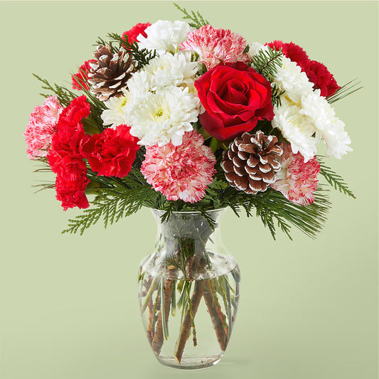 Candy Cane Lane Bouquet – MERCY'S FLOWERS, Miami FL