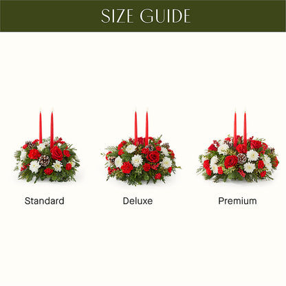 Holiday Soiree Centerpiece – MERCY'S FLOWERS, Miami FL