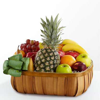 Gracious Gift Fruit Basket – MERCY'S FLOWERS, Miami FL