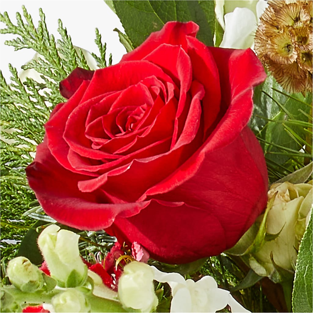 Deck the Halls Bouquet – MERCY'S FLOWERS, Miami FL
