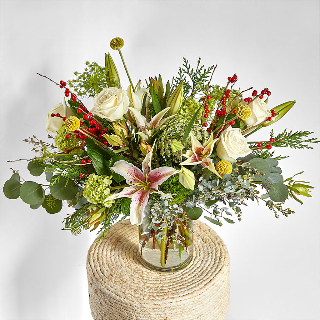 Berry & Bright Bouquet – MERCY'S FLOWERS, Miami FL