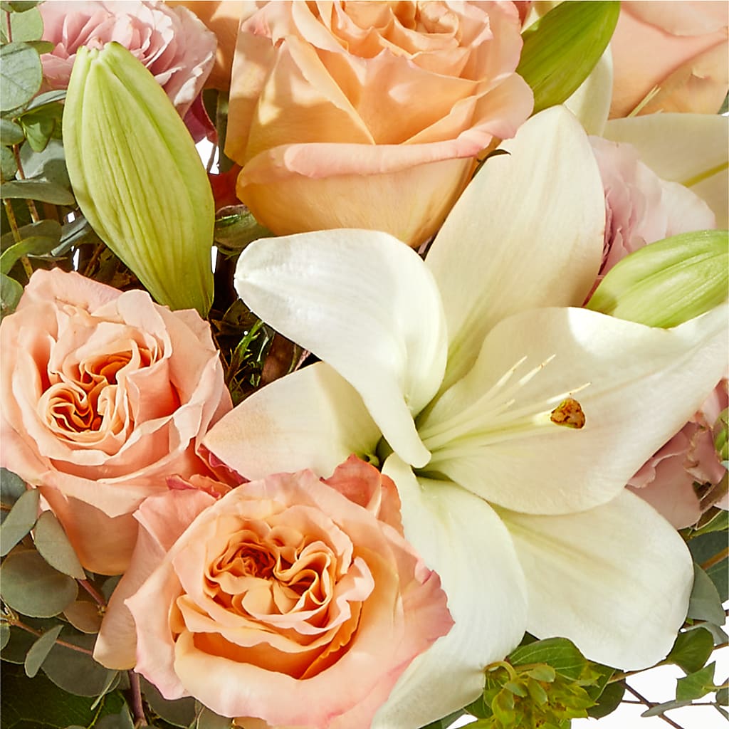 Grapefruit Splash Bouquet – MERCY'S FLOWERS, Miami FL