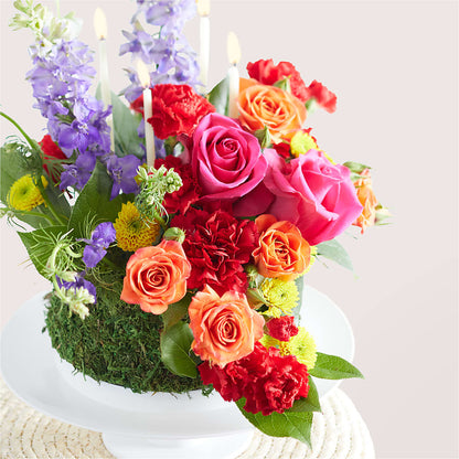 Best Year Yet Floral Cake – MERCY'S FLOWERS, Miami FL