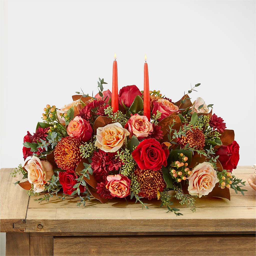 Gather Near Centerpiece – MERCY'S FLOWERS, Miami FL