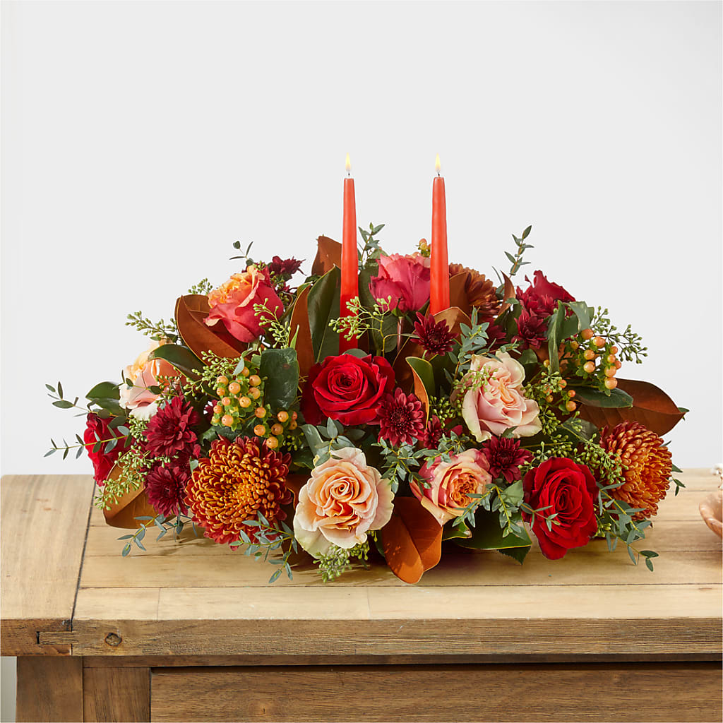 Gather Near Centerpiece – MERCY'S FLOWERS, Miami FL