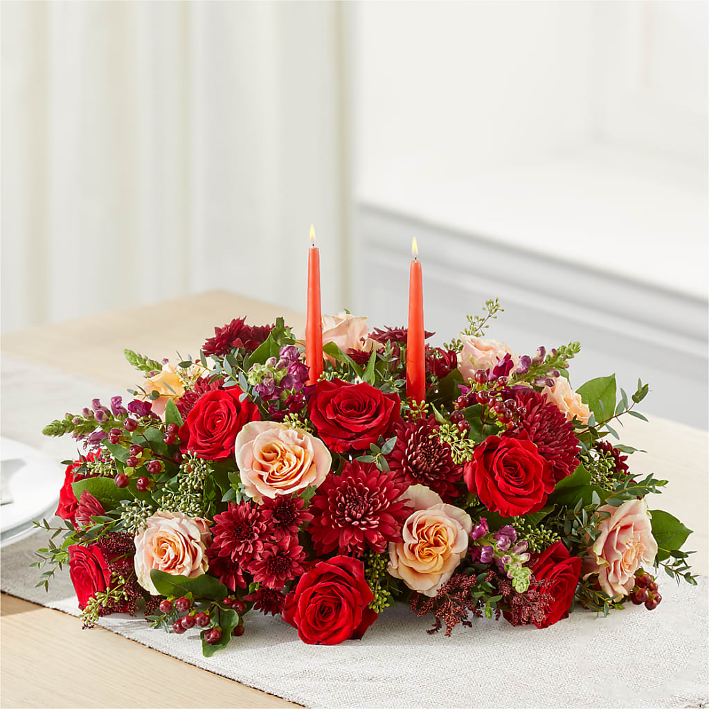 Most Thankful Centerpiece – MERCY'S FLOWERS, Miami FL