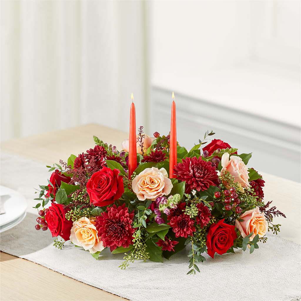 Most Thankful Centerpiece – MERCY'S FLOWERS, Miami FL