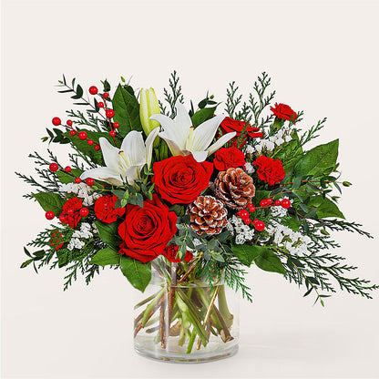 Best in Snow Bouquet – MERCY'S FLOWERS, Miami FL