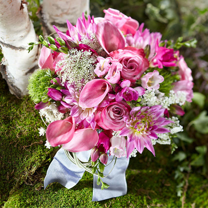 Pink Profusion Bouquet – MERCY'S FLOWERS, Miami FL