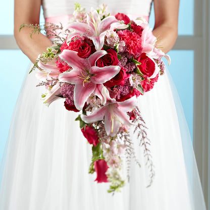 Lily & Rose Bouquet – MERCY'S FLOWERS, Miami FL